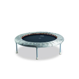 Trimilin Pro Trampolin Sprungmatte schwarz / Randbezug silber