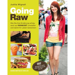 Going Raw mit DVD von Judita Wignall